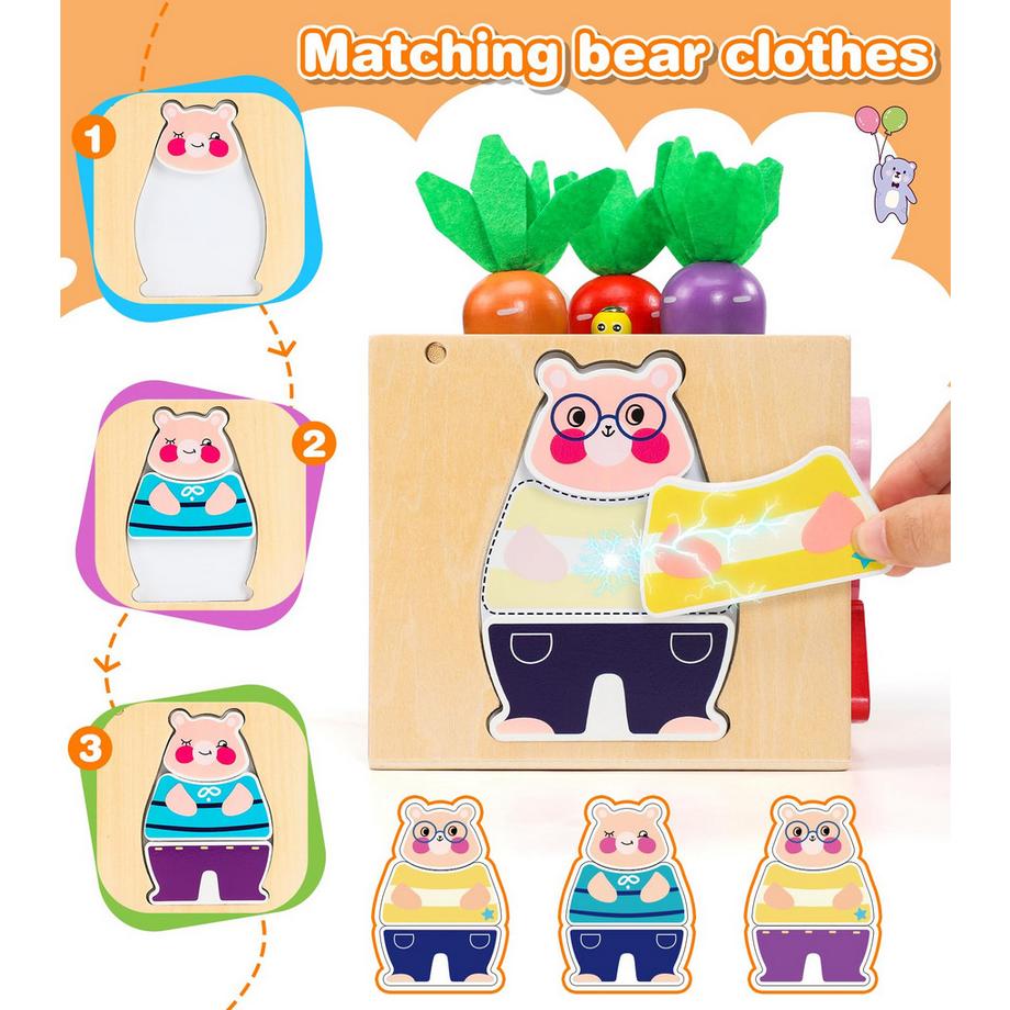 Activity-board  Motorikwürfel Aktivitätswürfel 6 IN 1 