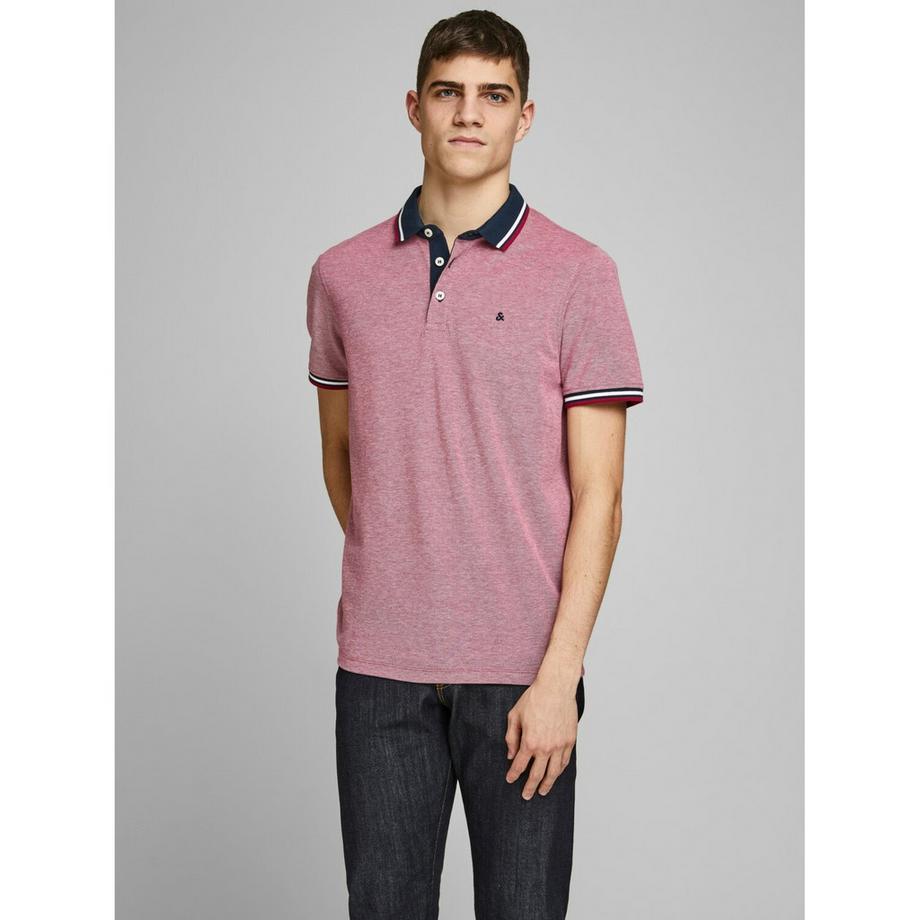 JACK & JONES Paulos Slim Fit Polo à Manches Courtes  