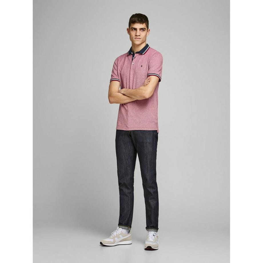 JACK & JONES Paulos Slim Fit Polo à Manches Courtes  