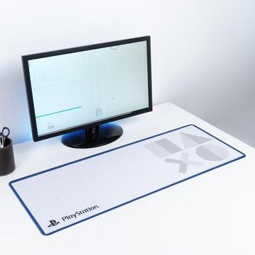 PP8816PS tappetino per mouse Tappetino per mouse per gioco da computer Blu, Bianco