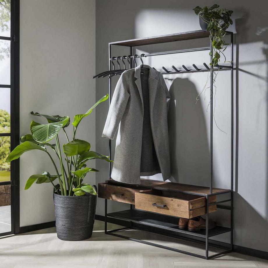 mutoni Garderobe Blend robustes Hartholz  