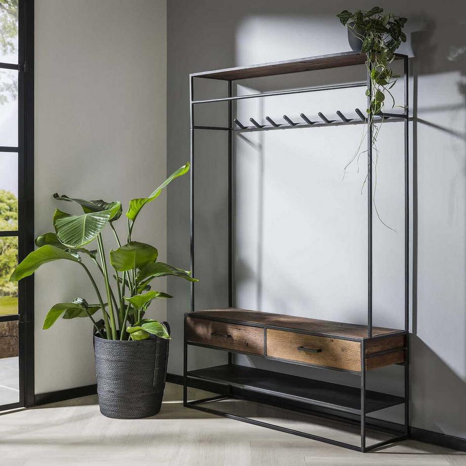 mutoni Garderobe Blend robustes Hartholz  