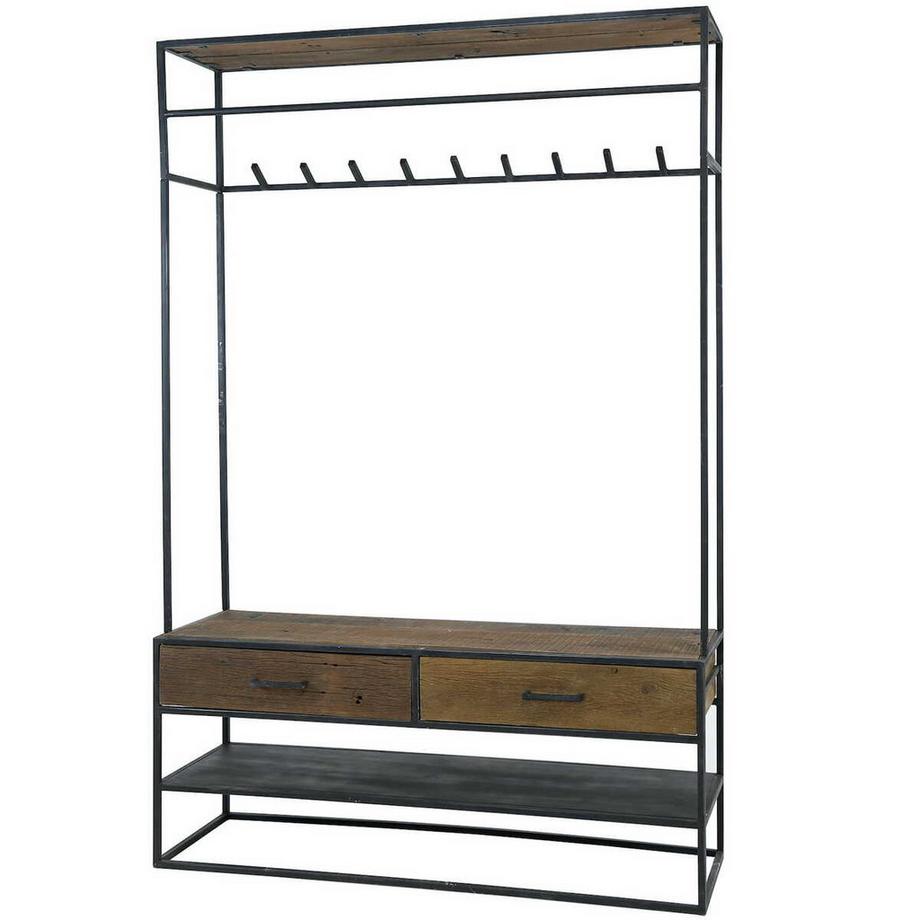 mutoni Garderobe Blend robustes Hartholz  