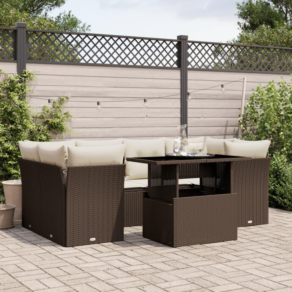 VidaXL Garten sofagarnitur poly-rattan  