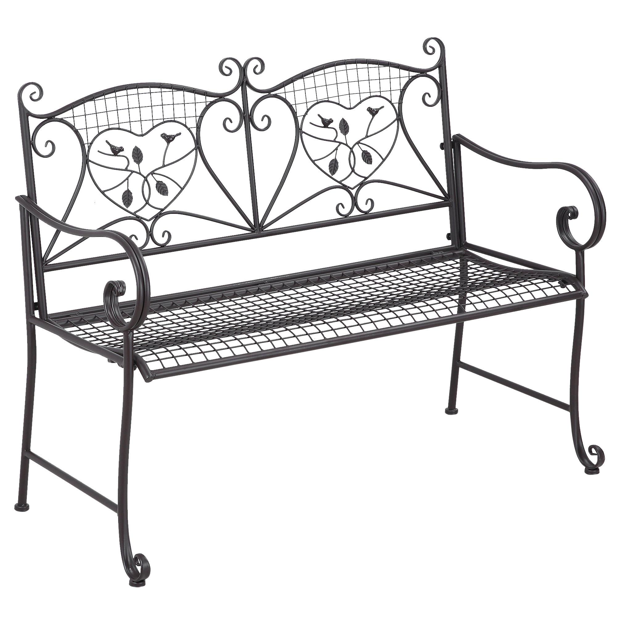 Outsunny Banc de jardin avec table  