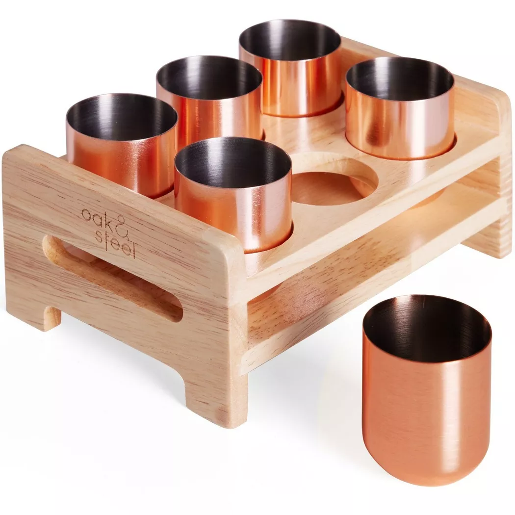 Schnapsglas "Oak & Steel 50 ml, 6 Stück"