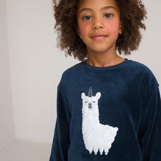 La Redoute Collections  Pyjama polaire avec motif lama en sherpa 