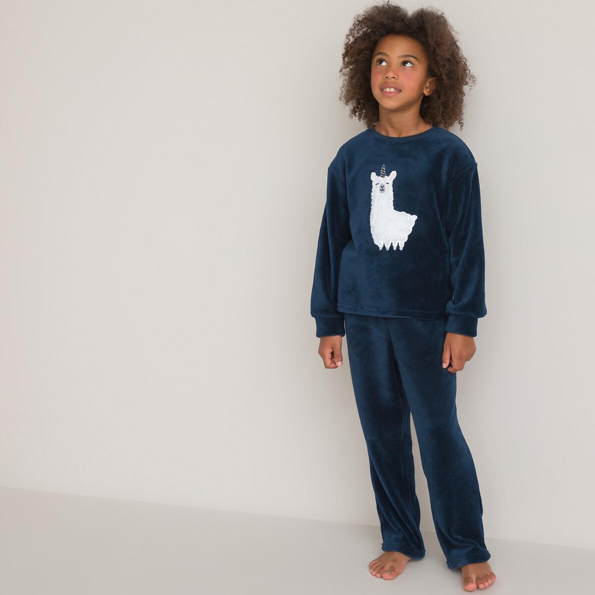 La Redoute Collections  Pyjama polaire avec motif lama en sherpa 