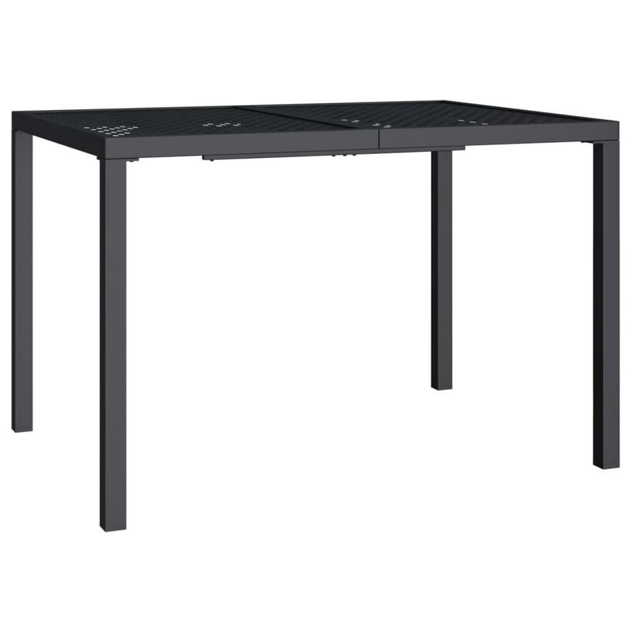 Table de jardin acier