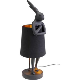 KARE Design Lampe de table Animal Rabbit noir mat 50  