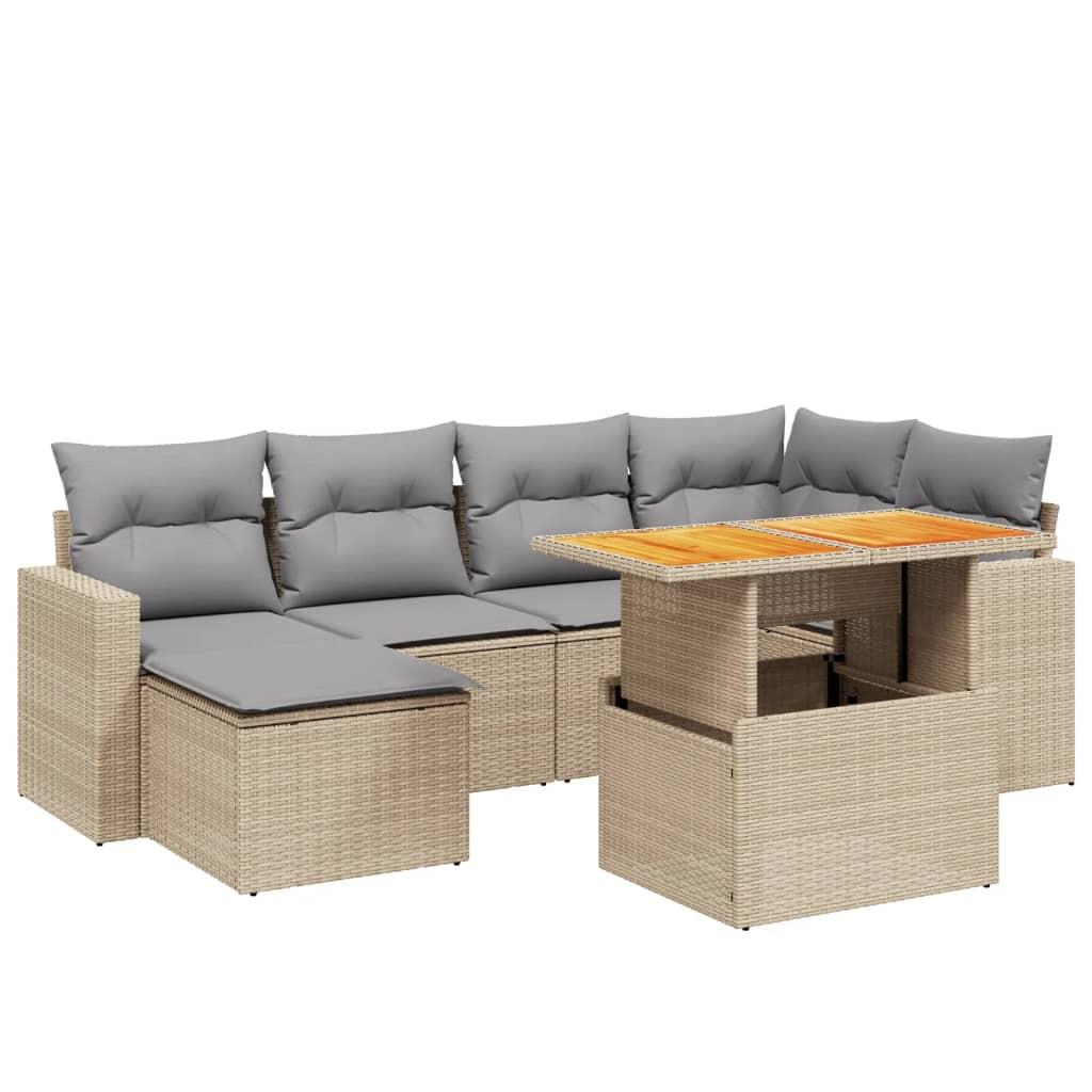 VidaXL Garten sofagarnitur poly-rattan  