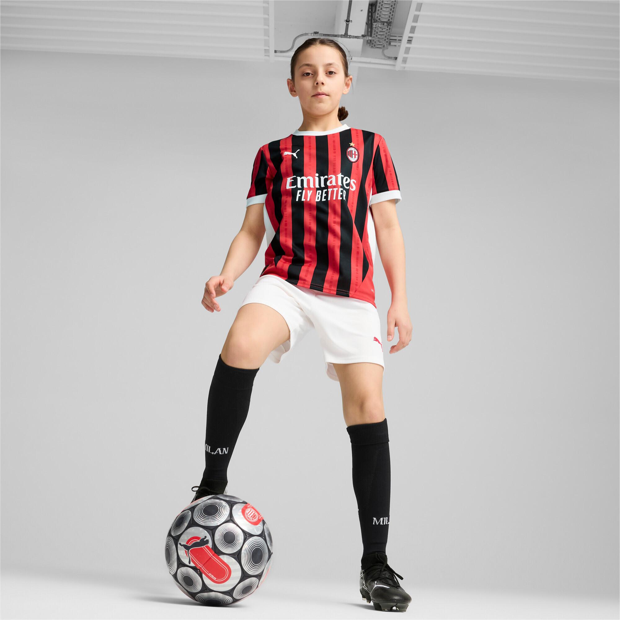 PUMA  maglia home per bambini milan ac 2024/25 