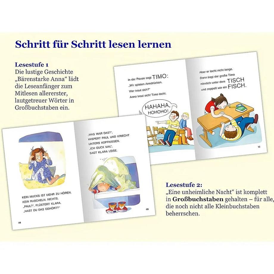 Duden Leseprofi Mein dickes Buch zum Lesenlernen X Couverture rigide 