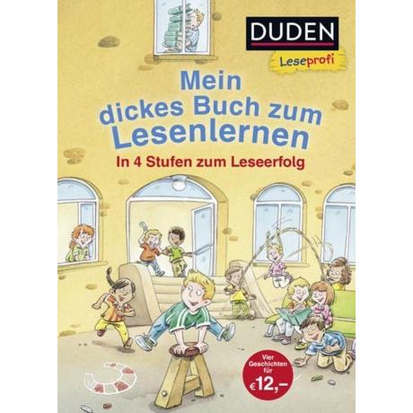 Duden Leseprofi Mein dickes Buch zum Lesenlernen Luise Holthausen,Jutta Wilke,Alexandra Fischer-Hunold,Hanneliese Schulze Copertina rigida 