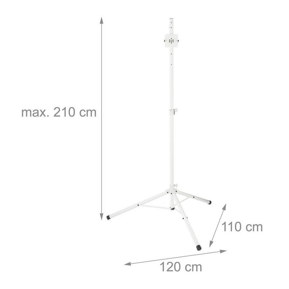 B2X  Dartständer in Weiß 