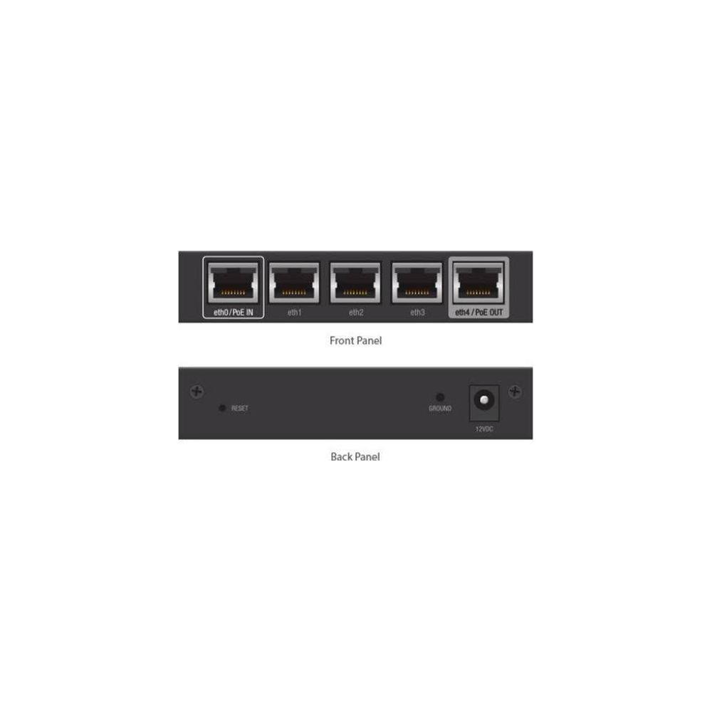 Ubiquiti Networks  ER-X router cablato Nero 