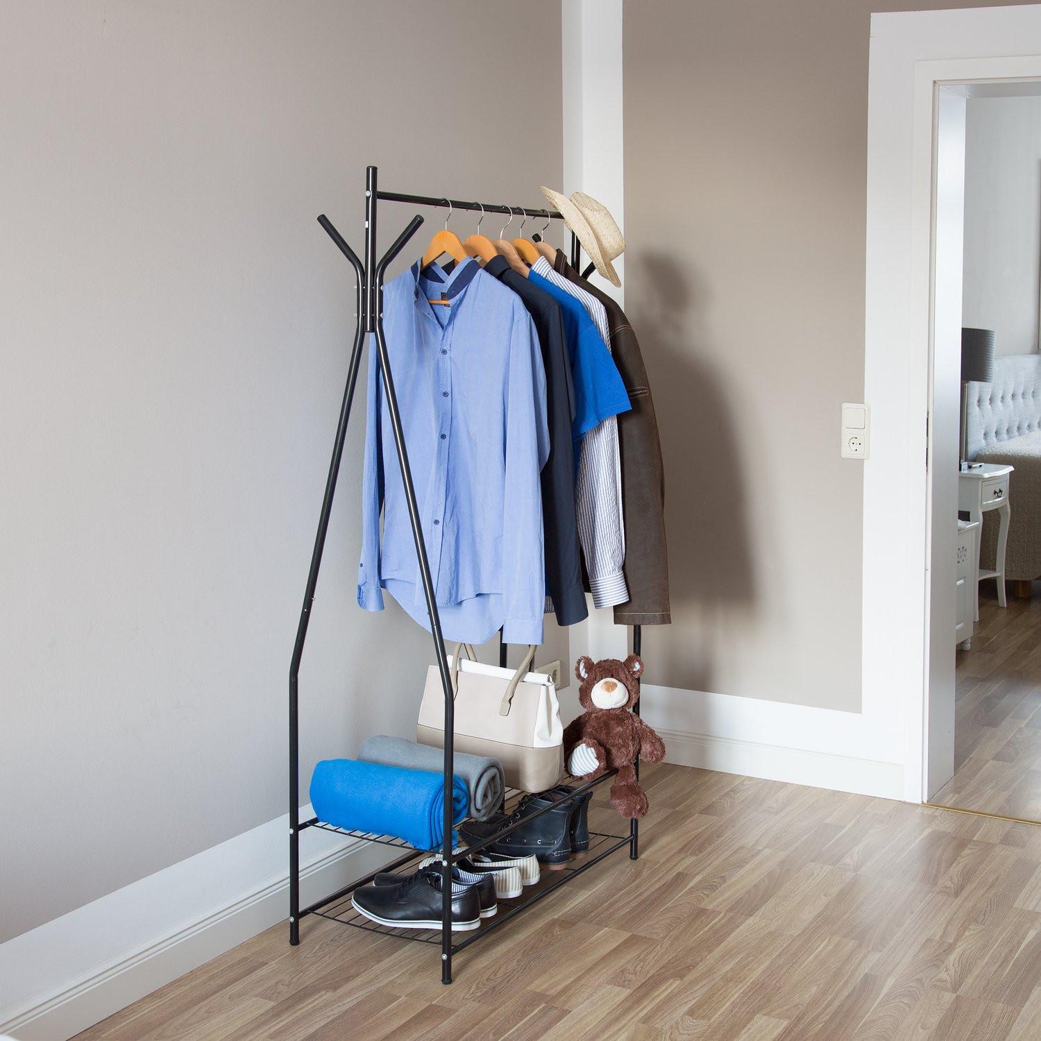 B2X Appendiabiti con ripiano per scarpe SANDRA  