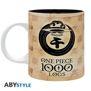 Abystyle  Becher - Subli - One Piece - 1000 Logs Feast 