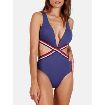 Maillot de bain 1 pièce trikini sport Beach