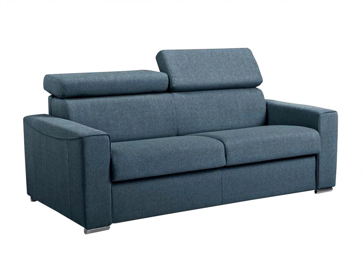 LINEA SOFA Schlafsofa 3Sitzer Stoff VIZIR  Liegefläche mit Lattenrost 1Matratzen  