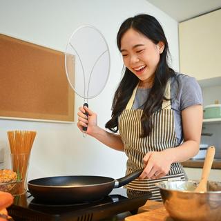 B2X Protection anti-éclaboussures pour ustensiles de cuisine 33 cm  