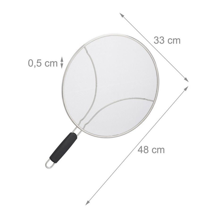 B2X Protection anti-éclaboussures pour ustensiles de cuisine 33 cm  