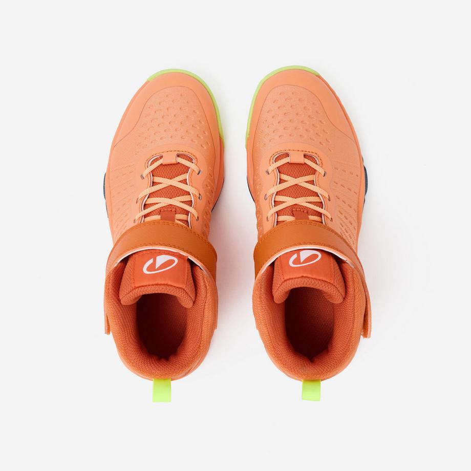 KIPSTA SS500 High Junior Scarpa da Basket Hoher Kinder-Basketballschuh – SS500 High Junior, Orange 