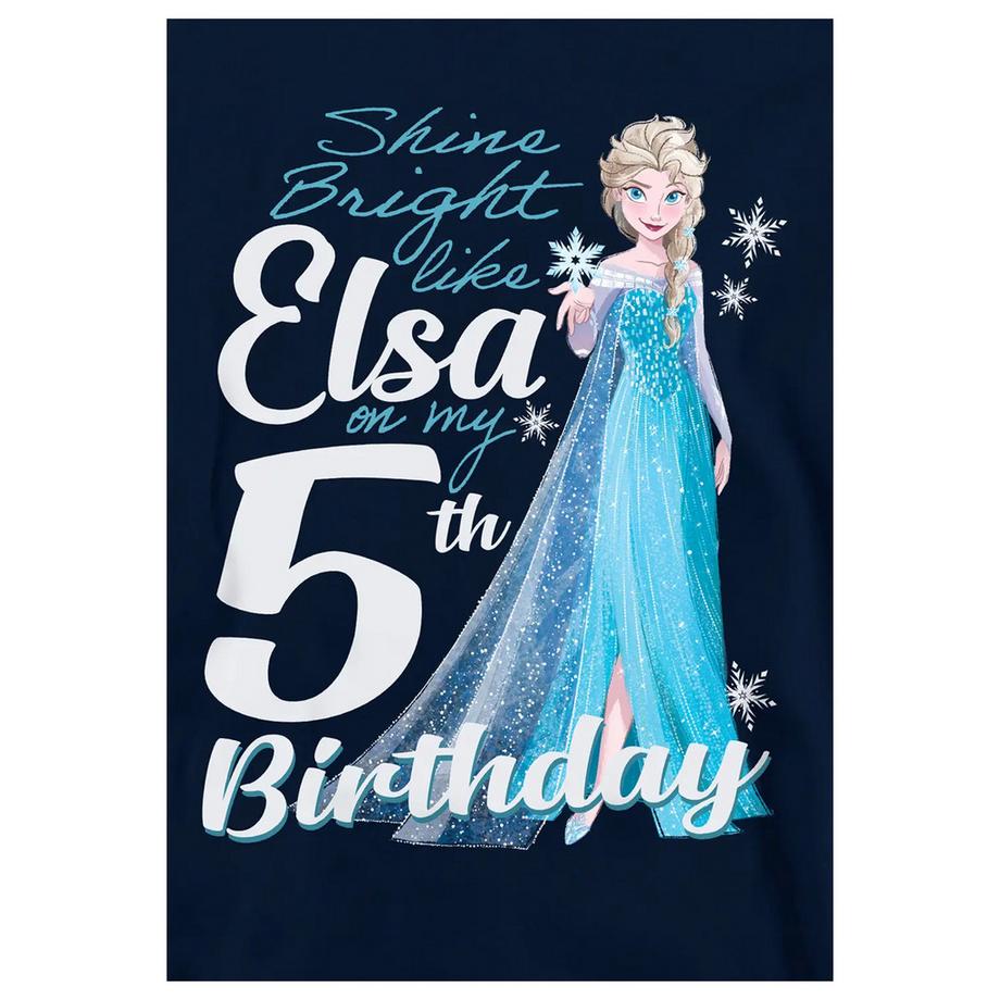 FROZEN  Sweat À Capuche 5ème Anniversaire Bright Like Elsa 