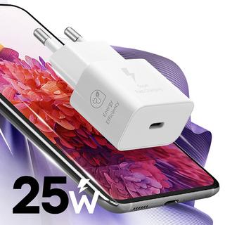 SAMSUNG 25W PD Adapter (w/o cable) Samsung 25W USB-C Netzteil Weiß 