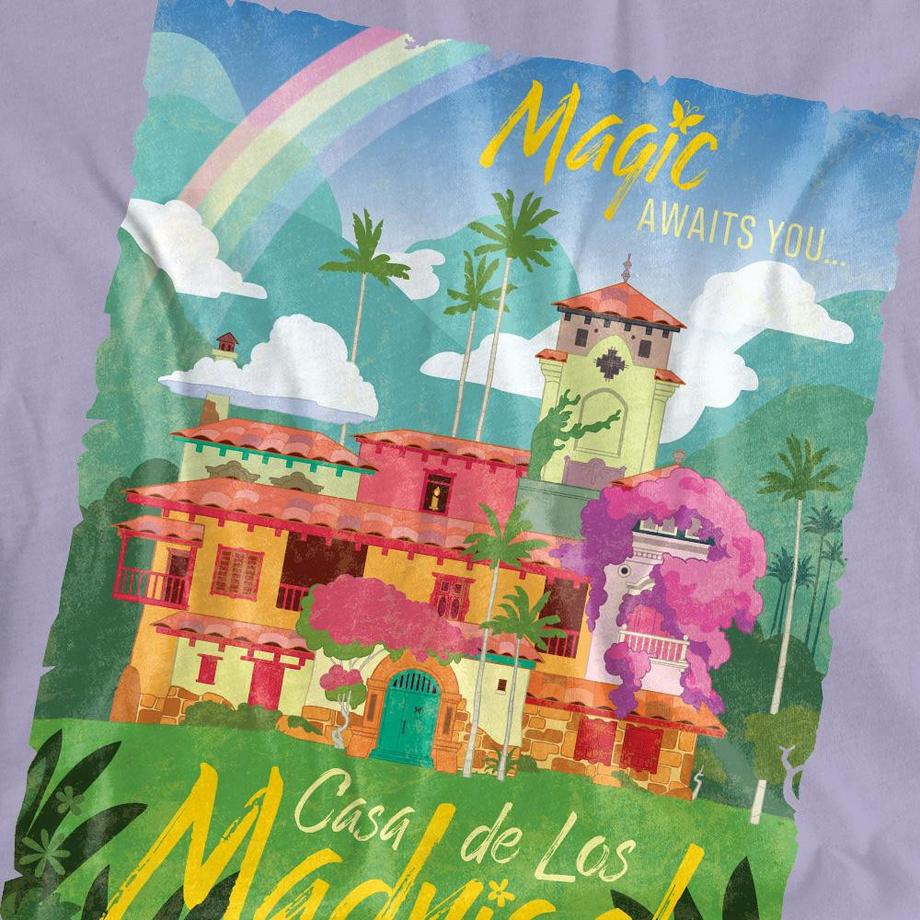 Encanto  Magic Awaits You...casa De Los Madrigal T-Shirt 