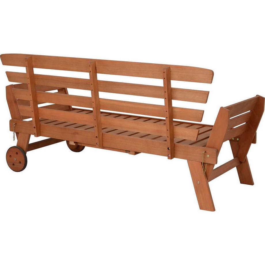 mutoni Gartenbank Rincon Eukalyptus natur 190  