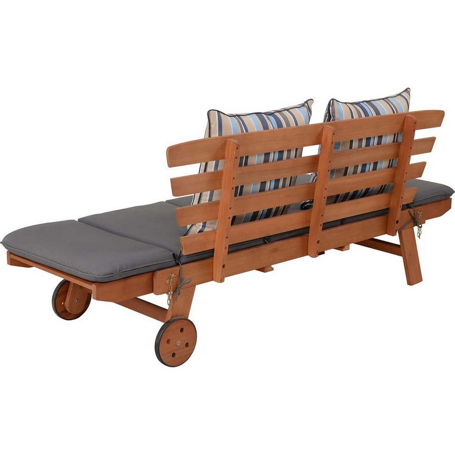 mutoni Gartenbank Rincon Eukalyptus natur 190  