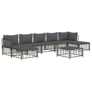 VidaXL Garten lounge set poly-rattan  