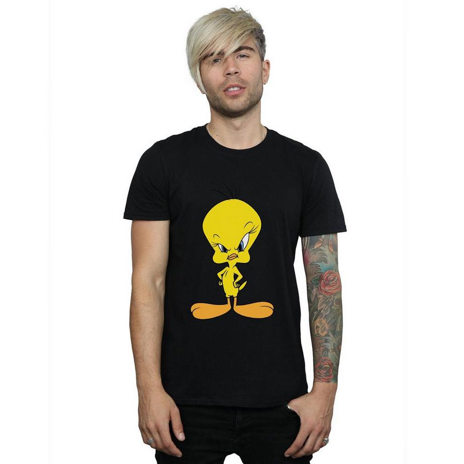 LOONEY TUNES Angry Tweety Bird T-Shirt Vestibilità Slim  