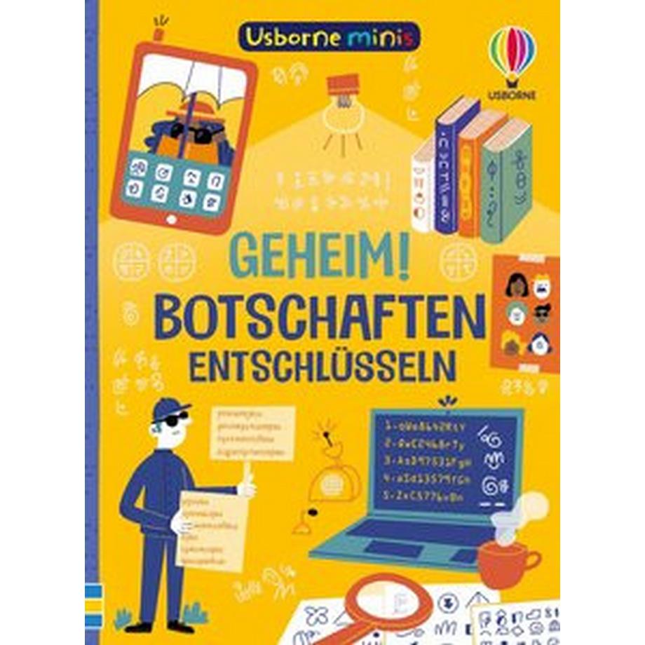 Usborne  Usborne Minis: Geheim! Botschaften entschlüsseln 