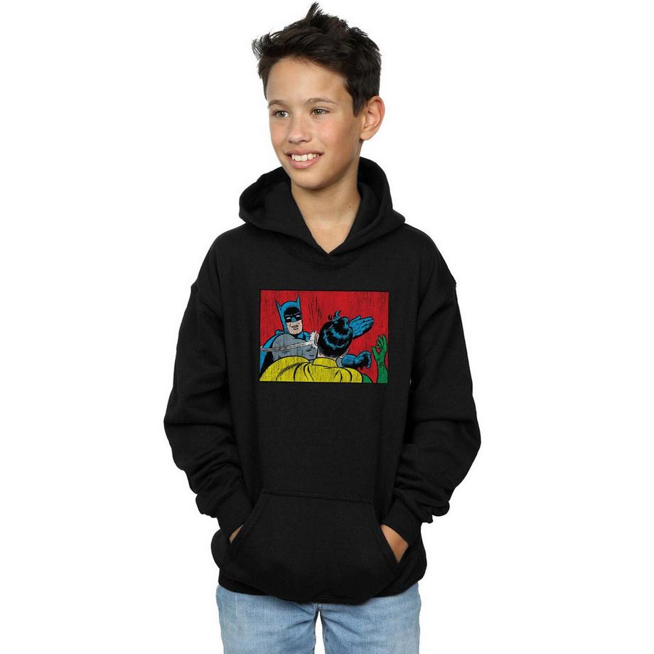 DC COMICS  Sweat à capuche BATMAN ROBIN SLAP 