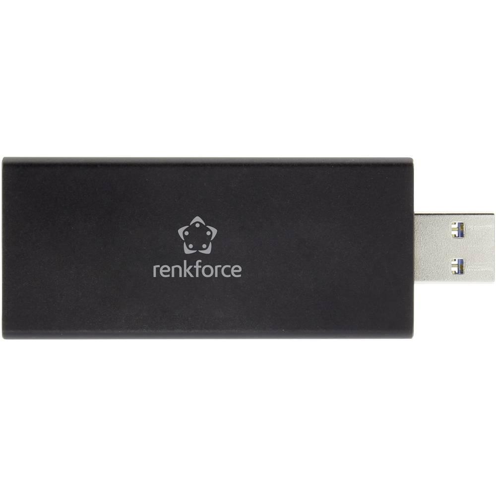 Renkforce  renforce USB-Stick-Gehäuse M.2 SSD auf USB3.0 