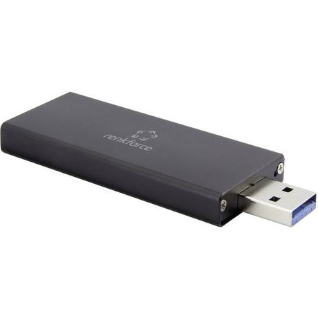 Renkforce  renforce USB-Stick-Gehäuse M.2 SSD auf USB3.0 