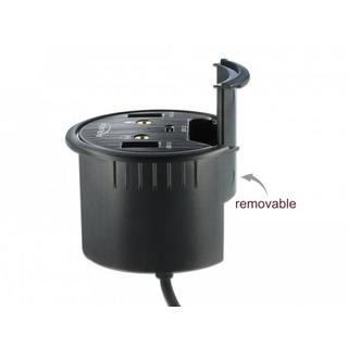 DeLock  62794 Schnittstellen-Hub USB 3.2 Gen 1 (3.1 Gen 1) Type-A 5000 Mbit/s Schwarz 