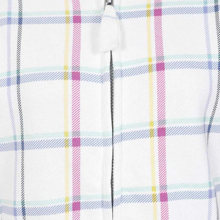 Lazy Jacks Sweatshirt Full Zip Kariert  