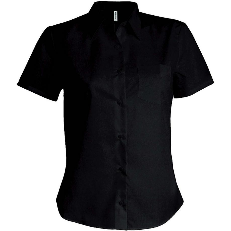 Kariban Camicia Donna Maniche Corte Popeline  