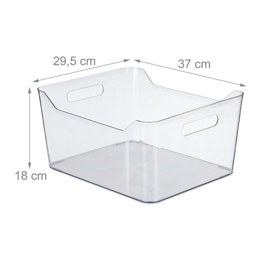 Northix  Großer Organizer mit Griffen für den Kühlschrank 