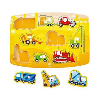 Hape  Puzzle Baustellenpuzzle (10Teile) 