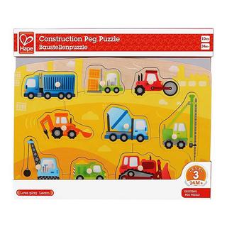 Hape  Puzzle Baustellenpuzzle (10Teile) 