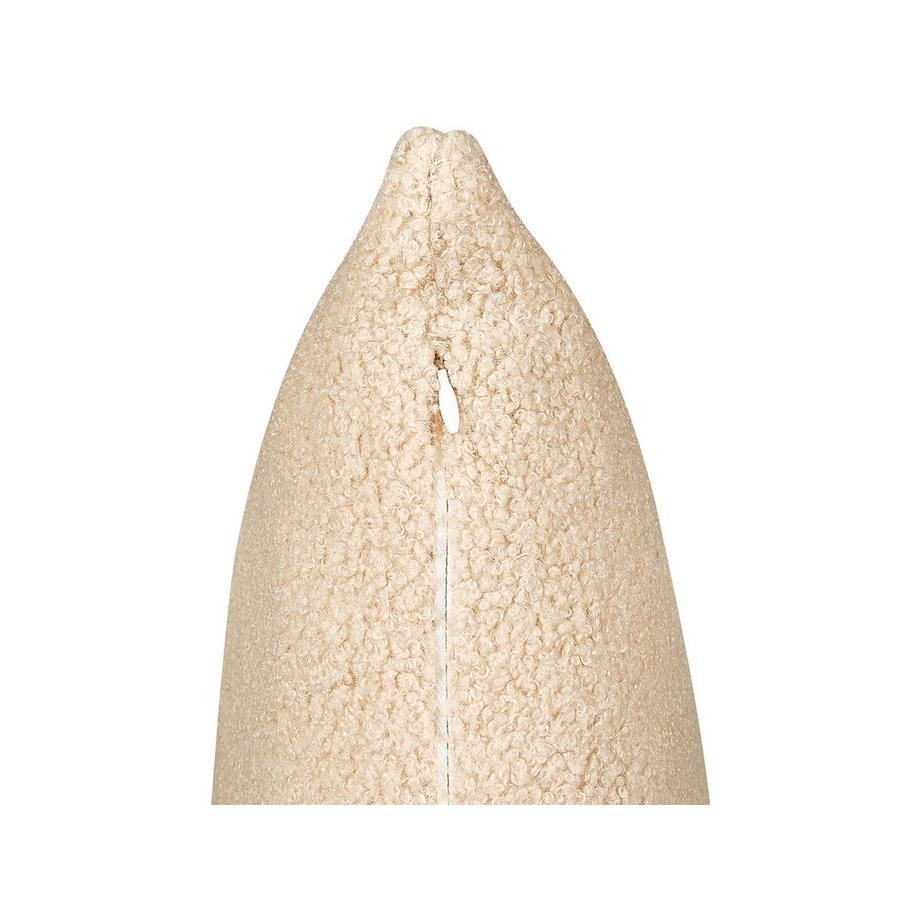 Beliani Dekokissen 2er Set aus Bouclé Klassisch LEUZEA  