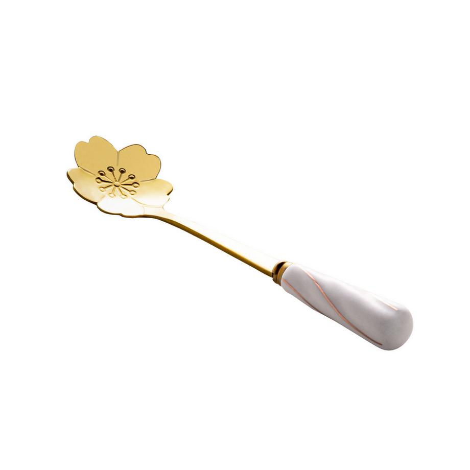 Bon Gourmet  Satz mit 4 Löffeln mit Marmoreffekt 