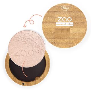 ZAO MAKEUP  Shine-up Powder Enluminator - Bio-zertifiziert, vegan und nachfüllbar 