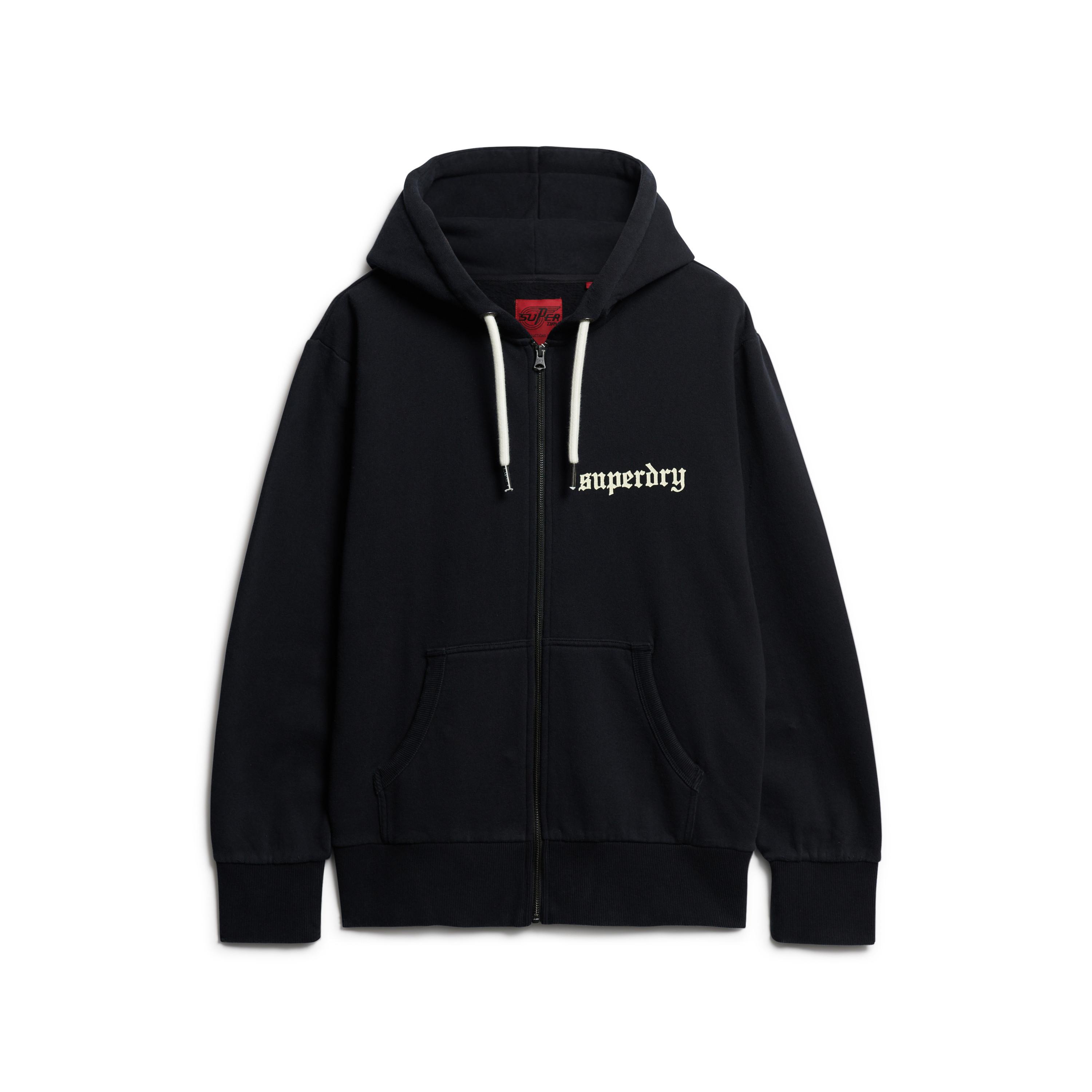 Superdry  fepa con cerniera a cappuccio 