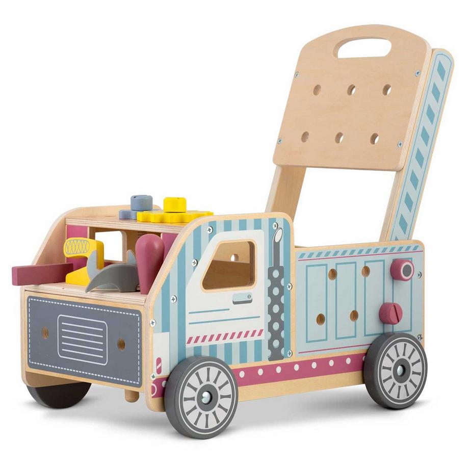 B2X  Gehhilfe aus Holz mit Werkzeug RK-874 Ricokids 