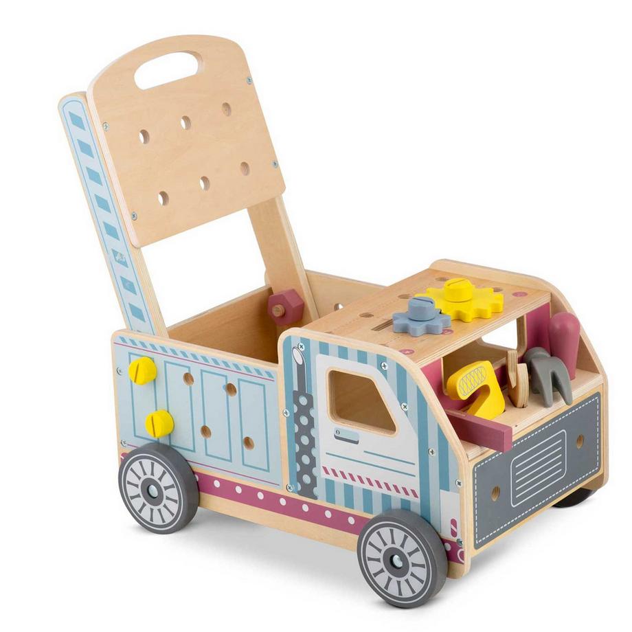 B2X  Gehhilfe aus Holz mit Werkzeug RK-874 Ricokids 